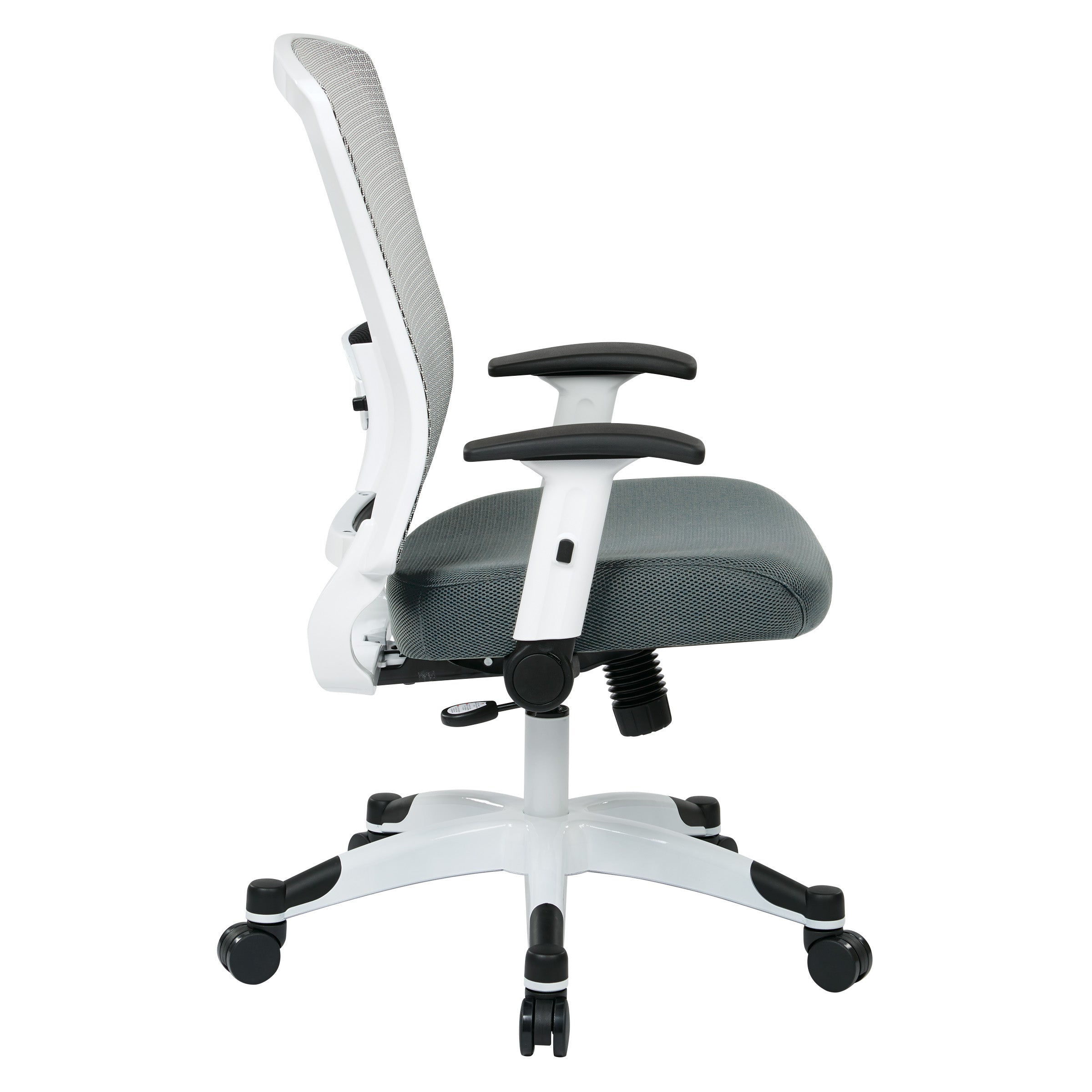 White Frame Managers Chair